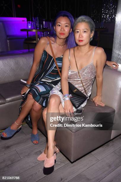 Guests attend the SWIMMIAMI Minimale Animale 2018 Collection fashion show at Ora Nightclub on July 22, 2017 in Miami Beach, Florida.