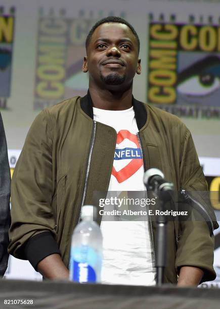 Actor Daniel Kaluuya from Marvel Studios Black Panther' at the San Diego Comic-Con International 2017 Marvel Studios Panel in Hall H on July 22,...