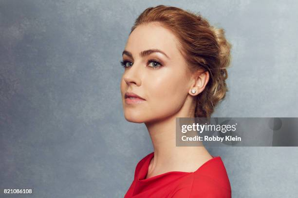 Actor Amanda Schull from SYFY network's "12 Monkeys" poses for a portrait during Comic-Con 2017 at Hard Rock Hotel San Diego on July 20, 2017 in San...