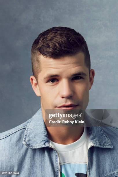 Actor Charlie Carver from MTV's 'Teen Wolf' poses for a portrait during Comic-Con 2017 at Hard Rock Hotel San Diego on July 20, 2017 in San Diego,...