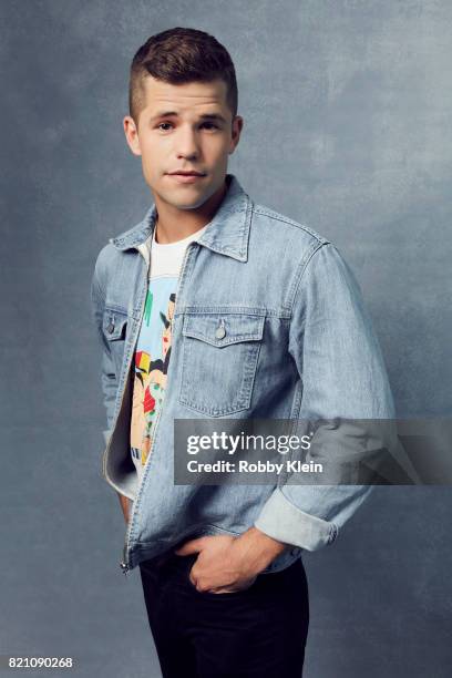 Actor Charlie Carver from MTV's 'Teen Wolf' poses for a portrait during Comic-Con 2017 at Hard Rock Hotel San Diego on July 20, 2017 in San Diego,...