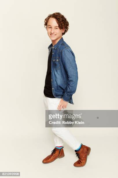 Actor Wyatt Oleff poses for a portrait during Comic-Con 2017 at Hard Rock Hotel San Diego on July 20, 2017 in San Diego, California.