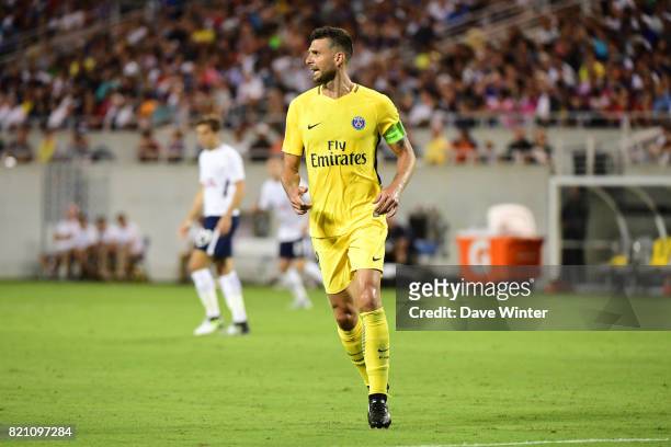 Thiago Motta of PSG during the International Champions Cup match between Paris Saint Germain and Tottenham Hotspur on July 22, 2017 in Orlando,...