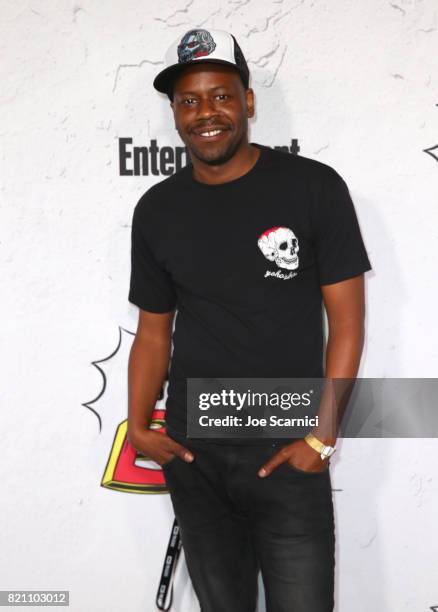 Malcolm Barrett at Entertainment Weekly's annual Comic-Con party in celebration of Comic-Con 2017 at Float at Hard Rock Hotel San Diego on July 22,...