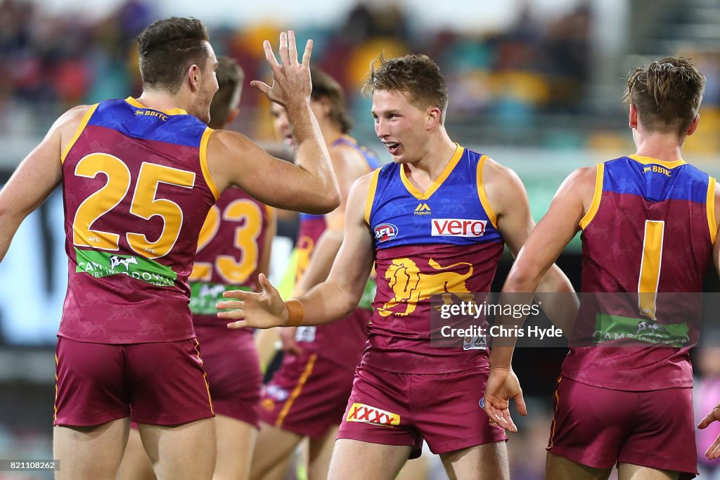 AFL Rd 18 - Brisbane v Carlton