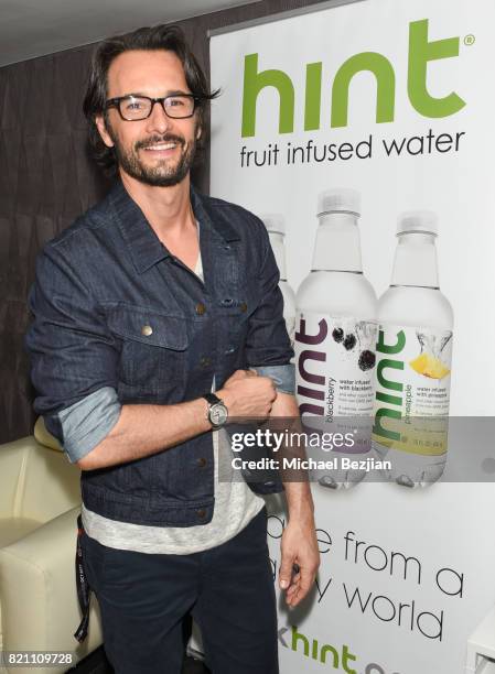 Rodrigo Santoro attends Comic Con TVLine Media Lounge Sponsored By Hint on July 22, 2017 in San Diego, California.