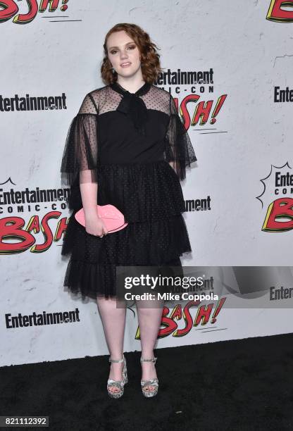 Shannon Purser at Entertainment Weekly's annual Comic-Con party in celebration of Comic-Con 2017 at Float at Hard Rock Hotel San Diego on July 22,...