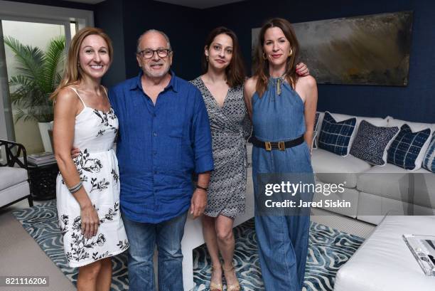 Chris Aliverto, Bob Tabor, Jasmin Avery and Megan Murphy Patel lattend 2017 Hampton Designer Showhouse Gala Preview Cocktail Party at a Private...