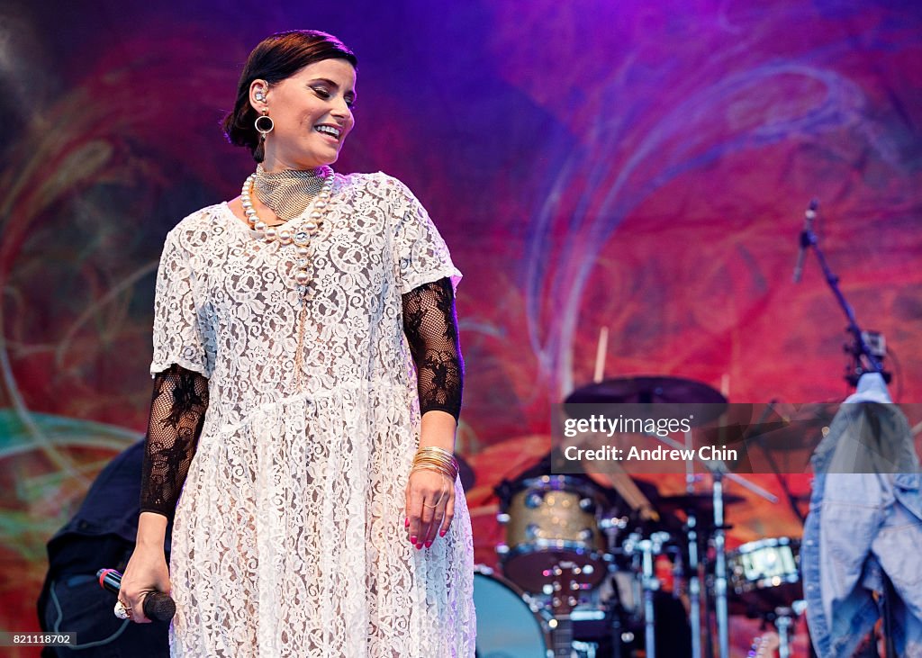 Nelly Furtado Performs At Surrey Fusion Festival