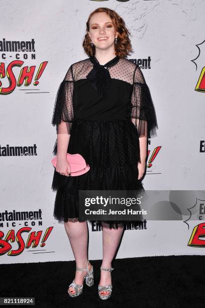 Actress Shannon Purser arrives at Entertainment Weekly's Annual Comic-Con Party at Float at Hard Rock Hotel San Diego on July 22, 2017 in San Diego,...