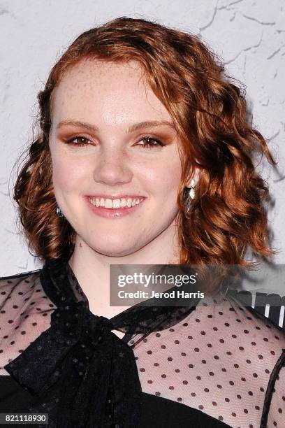 Actress Shannon Purser arrives at Entertainment Weekly's Annual Comic-Con Party at Float at Hard Rock Hotel San Diego on July 22, 2017 in San Diego,...