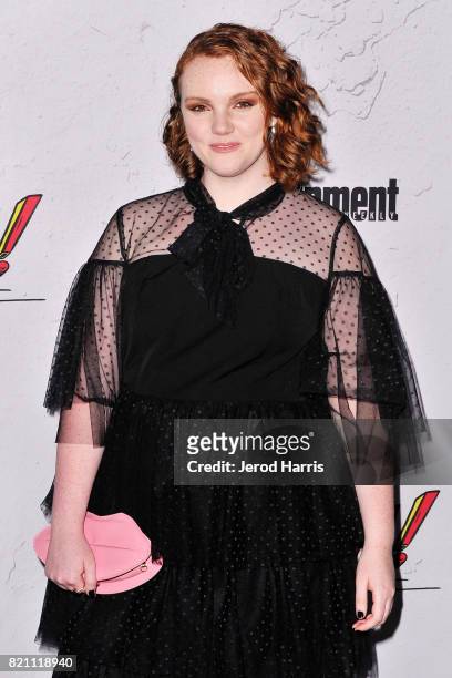 Actress Shannon Purser arrives at Entertainment Weekly's Annual Comic-Con Party at Float at Hard Rock Hotel San Diego on July 22, 2017 in San Diego,...