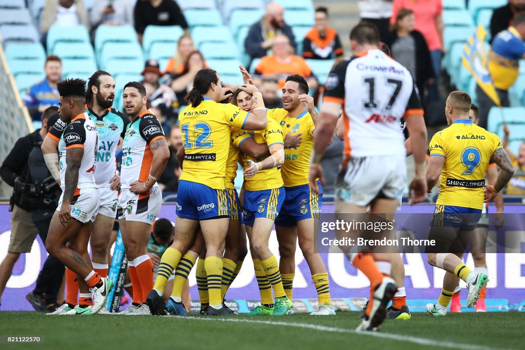 NRL Rd 20 - Wests Tigers v Eels