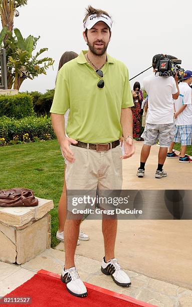 Musician Josh Kelley attends The Ryan Sheckler X Games Celebrity Skins Classic at Trump National Golf Club on July 29, 2008 in Rancho Palos Verdes,...