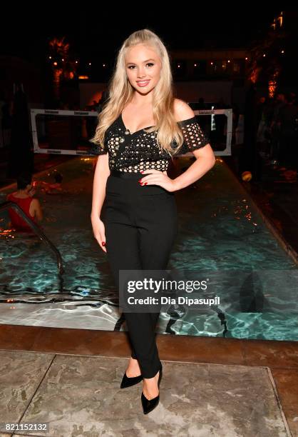 Natalie Alyn Lind at Entertainment Weekly's annual Comic-Con party in celebration of Comic-Con 2017 at Float at Hard Rock Hotel San Diego on July 22,...