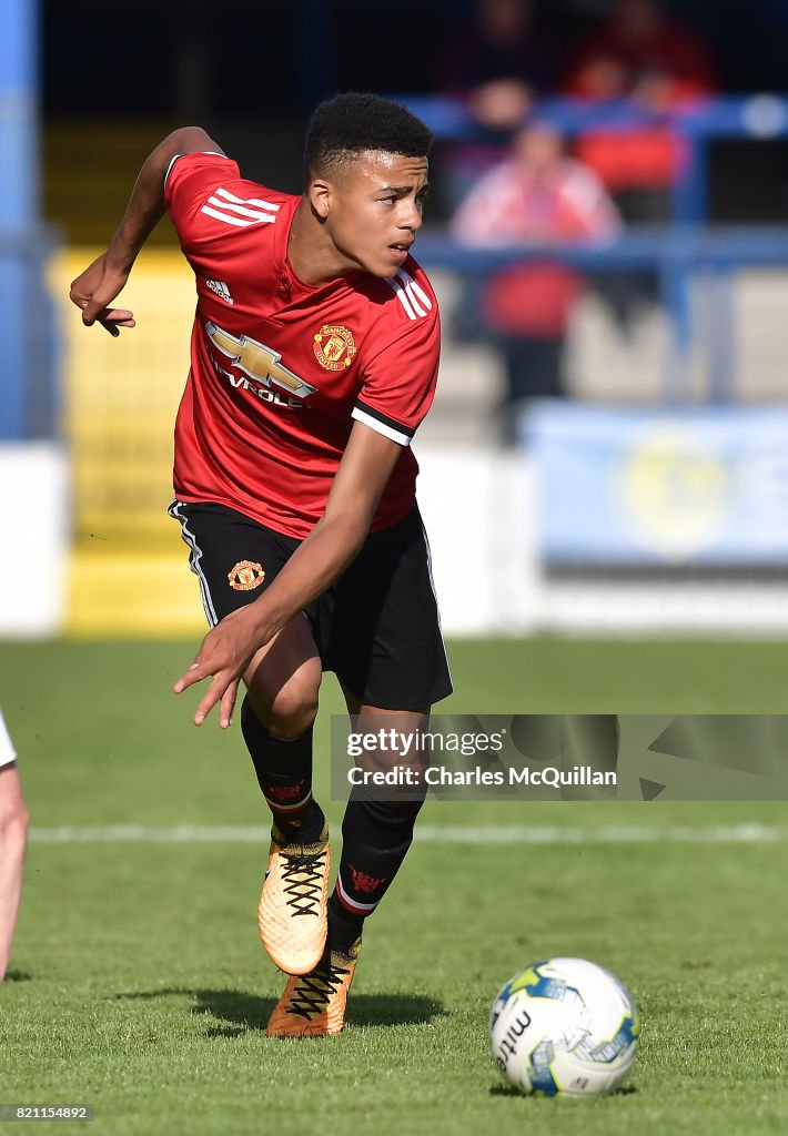 Northern Ireland U18s v Manchester United U18s: SuperCupNI