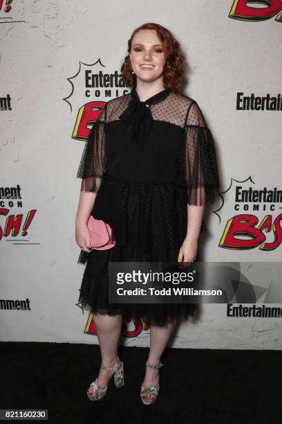 Shannon Purser at Entertainment Weekly's annual Comic-Con party in celebration of Comic-Con 2017 at Float at Hard Rock Hotel San Diego on July 22,...