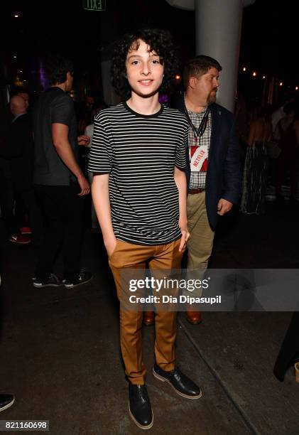 Finn Wolfhard at Entertainment Weekly's annual Comic-Con party in celebration of Comic-Con 2017 at Float at Hard Rock Hotel San Diego on July 22,...