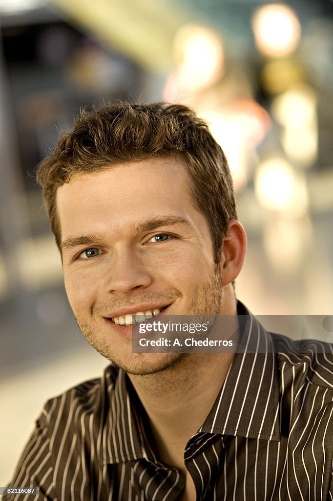 Portrait of a businessman smiling