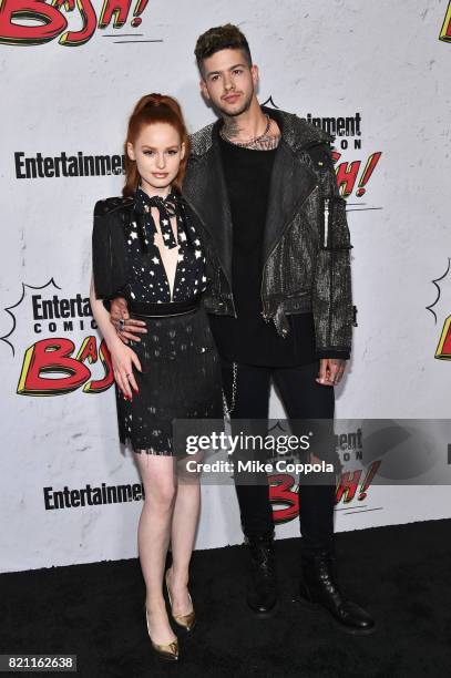 Madelaine Petsch and Travis Mills at Entertainment Weekly's annual Comic-Con party in celebration of Comic-Con 2017 at Float at Hard Rock Hotel San...