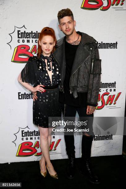 Madelaine Petsch and Travis Mills at Entertainment Weekly's annual Comic-Con party in celebration of Comic-Con 2017 at Float at Hard Rock Hotel San...