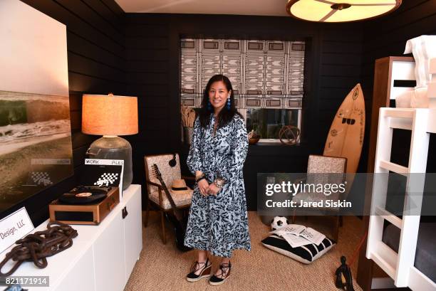 Jean Liu attends 2017 Hampton Designer Showhouse Gala Preview Cocktail Party at a Private Residence on July 22, 2017 in Southampton, New York.