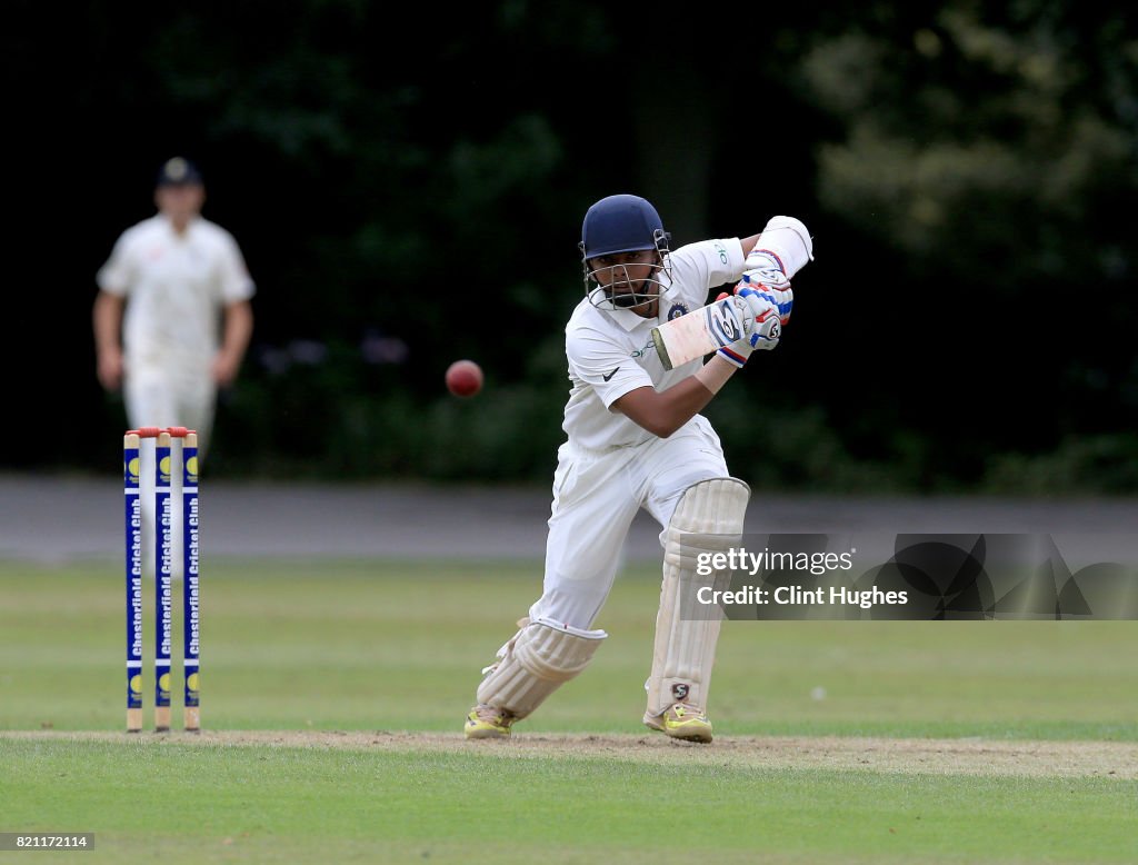 England U19's v India U19's