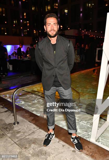 Actor Zachary Levi at Entertainment Weekly's annual Comic-Con party in celebration of Comic-Con 2017 at Float at Hard Rock Hotel San Diego on July...