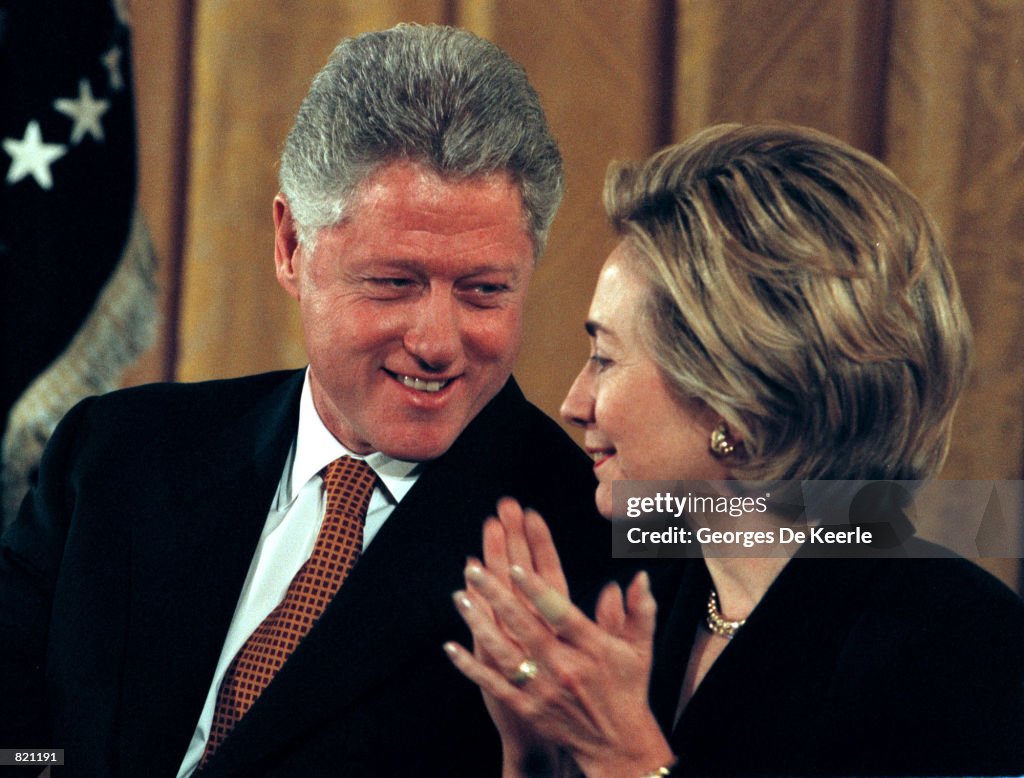 President Clinton speaks about Social Security and Medicare