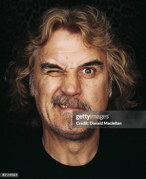 Actor Billy Connolly poses for a portrait shoot in London on June 5, 2000.
