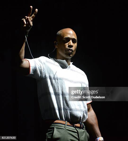 Ali Rasheed Dj DJ Ali Shaheed Muhammad of A Tribe Called Quest performs onstage with ...