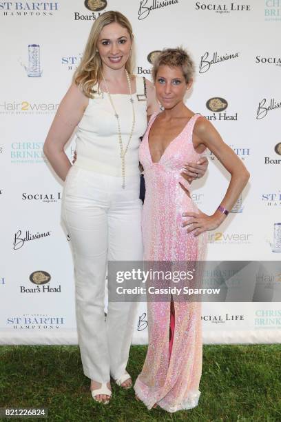 Dr Anna Avaliani and Lili Sarnyai attend the 6th Annual St. Barth Hamptons Gala at Bridgehampton Historical Museum on July 22, 2017 in Bridgehampton,...