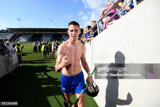 Cork , Ireland - 23 July 2017; Maurice Shanahan of Waterford celebrates following the GAA Hurling All-Ireland Senior Championship Quarter-Final match...