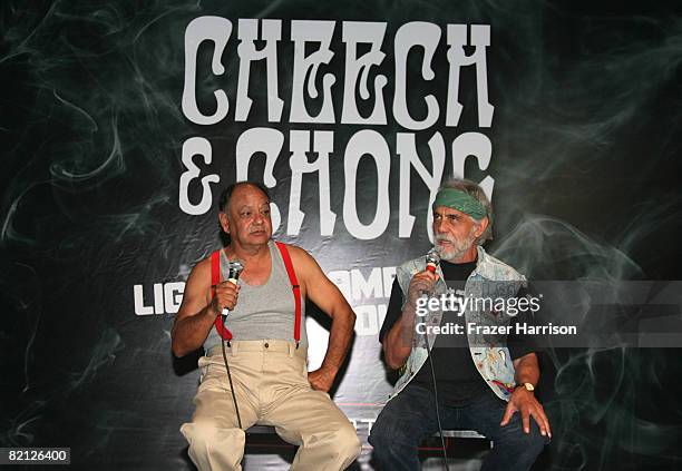 Cheech Mar 41 Cheech Marin Tommy Chong Announce Their Upcoming Comedy Tour Stock ...