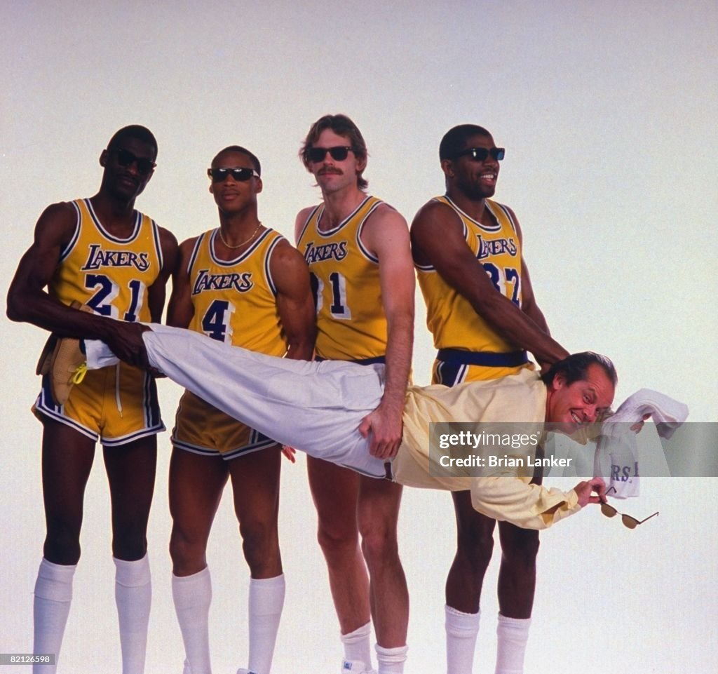 Jack Nicholson and Los Angeles Lakers