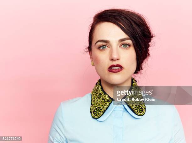 Actor Katie McGrath from CW's 'Supergirl' poses for a portrait during Comic-Con 2017 at Hard Rock Hotel San Diego on July 22, 2017 in San Diego,...