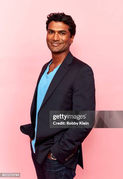 Actor Sendhil Ramamurthy poses for a portrait during Comic-Con 2017 at Hard Rock Hotel San Diego on July 22, 2017 in San Diego, California.
