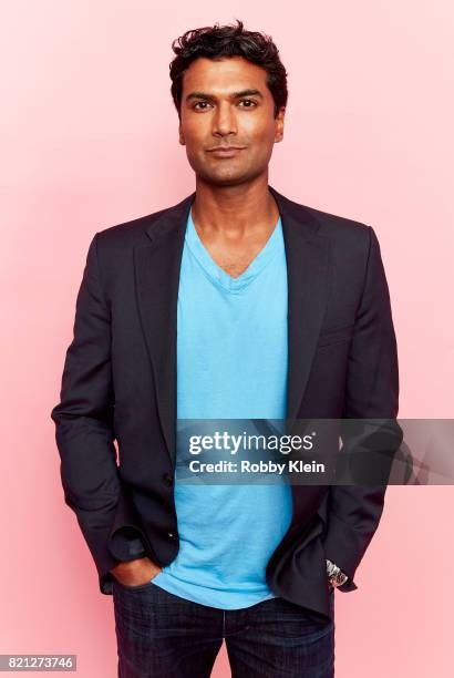 Actor Sendhil Ramamurthy poses for a portrait during Comic-Con 2017 at Hard Rock Hotel San Diego on July 22, 2017 in San Diego, California.