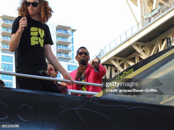 Orlando Jones is seen on July 22, 2017 in San Diego, California.