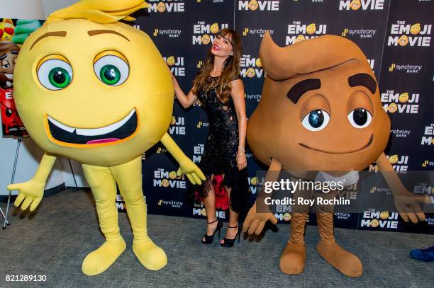 Sofia Vergara attends "The Emoji Movie" special screening at NYIT Auditorium on Broadway on July 23, 2017 in New York City.