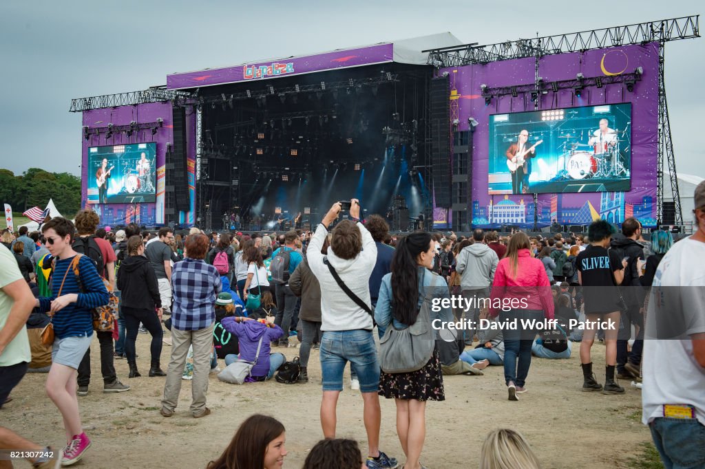 1st Lollapalooza Festival At Hippodrome de Longchamp In Paris: Day Two