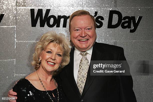 Patti Newton and Bert Newton attends the Women's Day 60th Anniversary Celebrations at the Glass Brasserie on July 31, 2008 in Sydney, Australia.