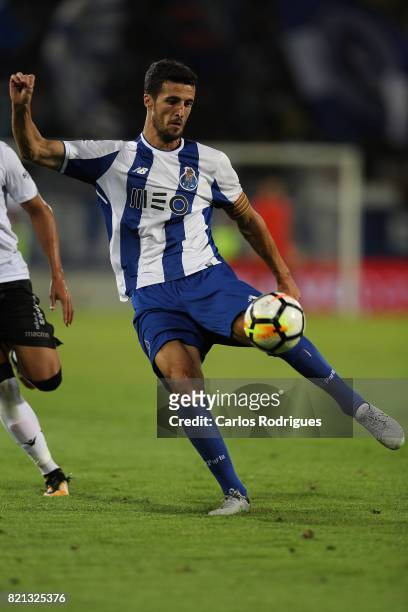 Porto defender Ivan Marcano from Spain during the match between Vitoria Guimaraes v FC Porto match for the Guimaraes City Trophy at Estadio da Dom...