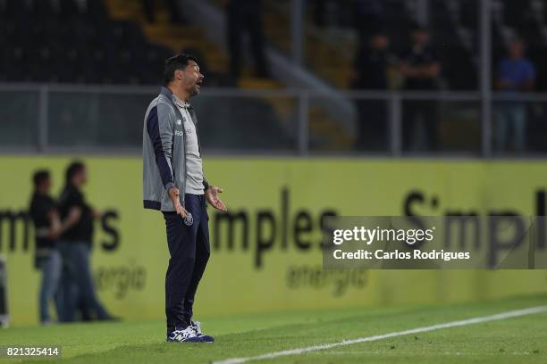 Porto head coach Sergio Conceicao during the match between Vitoria Guimaraes v FC Porto match for the Guimaraes City Trophy at Estadio da Dom Afonso...