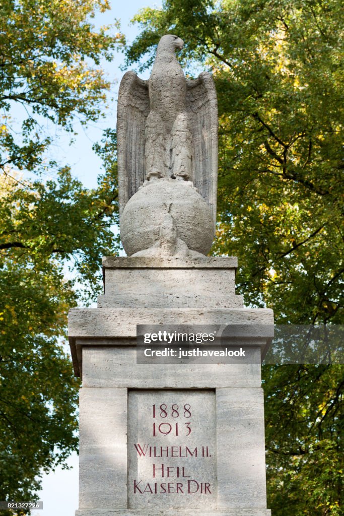 War memorial and Emperor Wilhelm monument