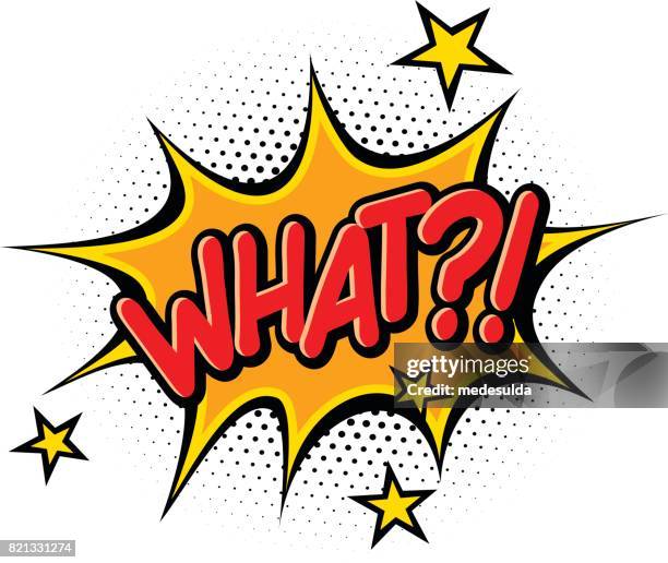 what?! - humor stock illustrations