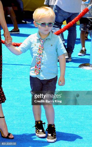 Jack Pratt attends the premiere of Columbia Pictures and Sony Pictures 'The Emoji Movie' at Regency Village Theatre on July 23, 2017 in Westwood,...