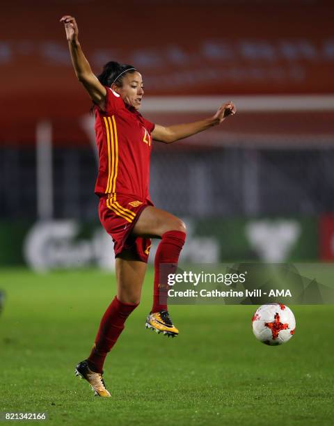 Leila Ouahabi of Spain Women during the UEFA Women's Euro 2017 match between England and Spain at Rat Verlegh Stadion on July 23, 2017 in Breda,...