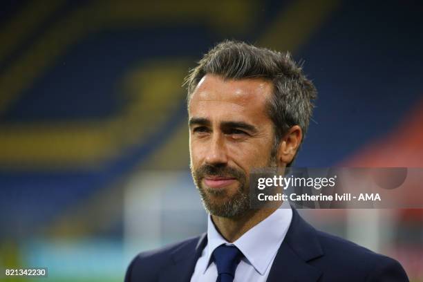 Jorge Vilda manager / head coach of Spain Women during the UEFA Women's Euro 2017 match between England and Spain at Rat Verlegh Stadion on July 23,...