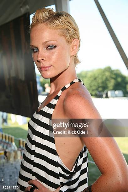 Kate Nauta attends Kids Day at the 2008 Mercedes-Benz Bridgehampton Polo Challenge on Blue Star Jets Field at the Bridgehampton Polo Club on July 26,...